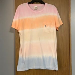 PINK Victoria’s Secret Tye dye T-shirt